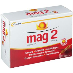 Cooper Mag 2 Sans Sucre 30 Ampoules - Pharmacie Agnès Praden à Alès