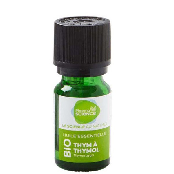 Pharmascience thym à thymol bio huile essentielle 5ml - Pharmacie Agnès Praden à Alès