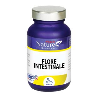 Kersiens Micronutrition Flore Intestinale 30 Gélules - Pharmacie Agnès Praden à Alès