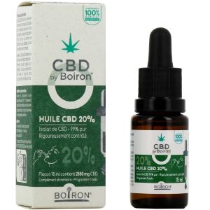 Boiron Huile de CBD 20% 15ml - Pharmacie Agnès Praden à Alès