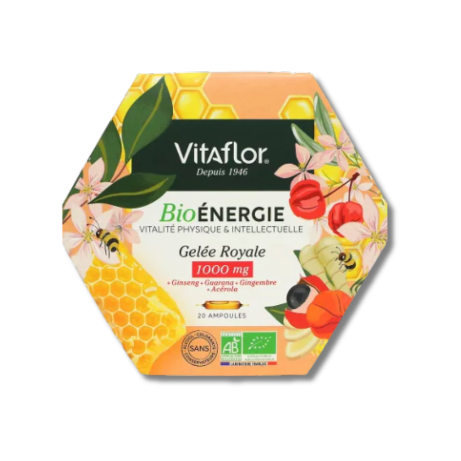 VitaflorBio Gelée Royale 1000mg  - Pharmacie Agnès Praden à Alès