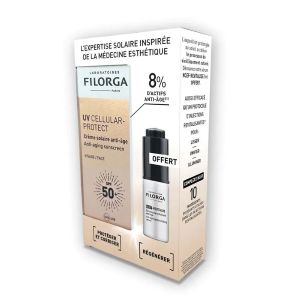 Filorga UV Cellular Protect Crème solaire anti-âge visage SPF 50+ - Pharmacie Agnès Praden à Alès
