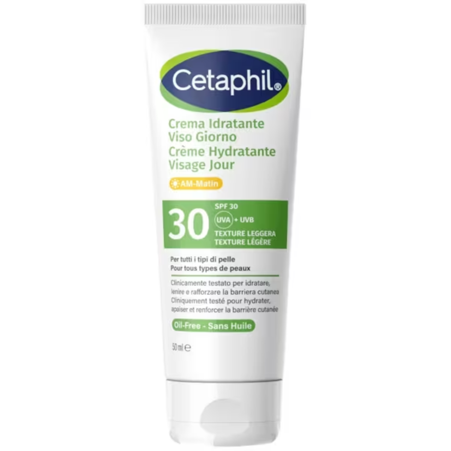 Cetaphil Crème hydratante Visage Jour SPF30 50 ml  - Pharmacie Agnès Praden à Alès