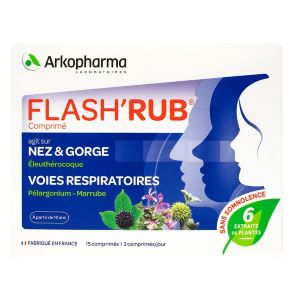 Arkopharma FlashRub 15 Comprimés - Pharmacie Agnès Praden à Alès