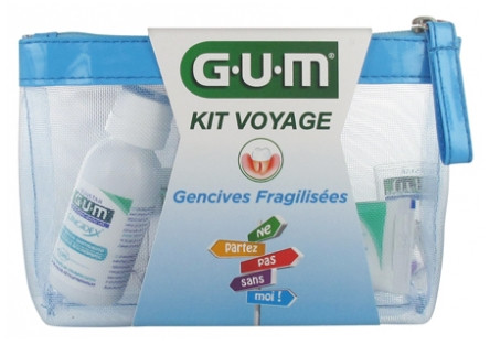GUM Kit Voyage Gencives Fragilisées