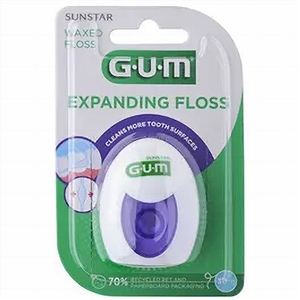 Gum Expanding Floss Fil Dentaire Ciré 30 Mètres - Pharmacie Agnès Praden à Alès