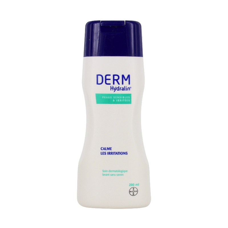 Derm Hydralin solution lavante sans savon 200ml - Pharmacie Agnès Praden à Alès