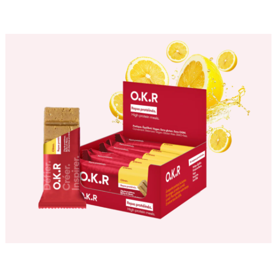 OKR Barre Repas Citron 100g - Pharmacie Agnès Praden à Alès