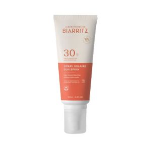 Laboratoires de Biarritz Alga Maris Spray Solaire Visage et Corps SPF30 Bio 100 ml - Pharmacie Agnès Praden à Alès