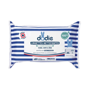 Dodie Lingettes Nettoyantes 60 lingettes - Pharmacie Agnès Praden à Alès