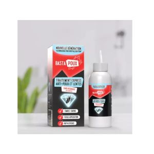 PediAct Basta Poux Traitement Express Anti-Poux/Lentes 100 ml - Pharmacie Agnès Praden à Alès