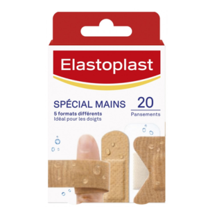 Elastoplast Pansements Spécial Mains 20 pansements 5 formats - Pharmacie Agnès Praden à Alès