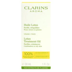 Clarins Huile de Lotus Purifie et Rééquilibre le Visage 30ml - Pharmacie Agnès Praden à Alès