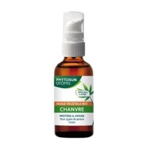Phytosun Arôms Huile De Chanvre Bio 50 ml - Pharmacie Agnès Praden à Alès