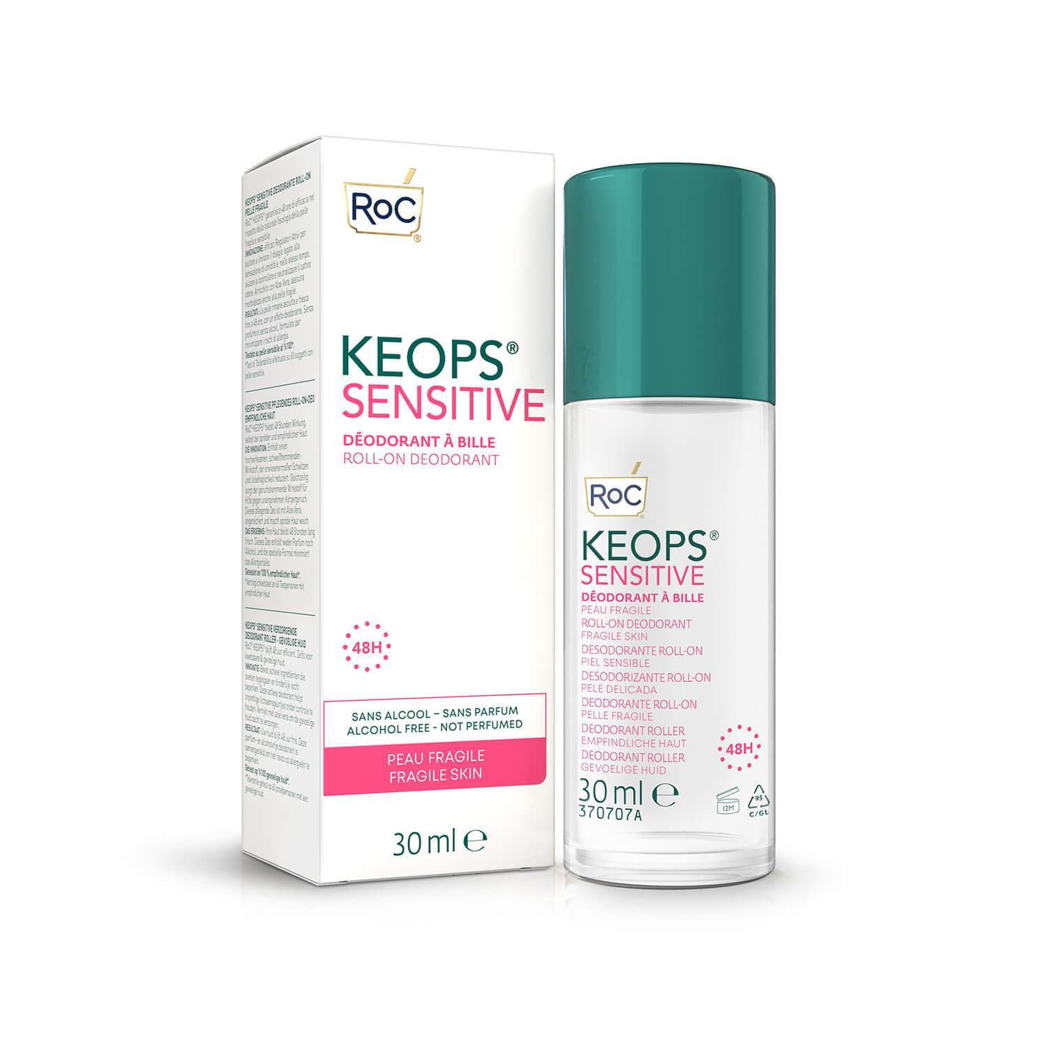 Roc Keops bille peaux fragiles 30 ml - Pharmacie Agnès Praden à Alès