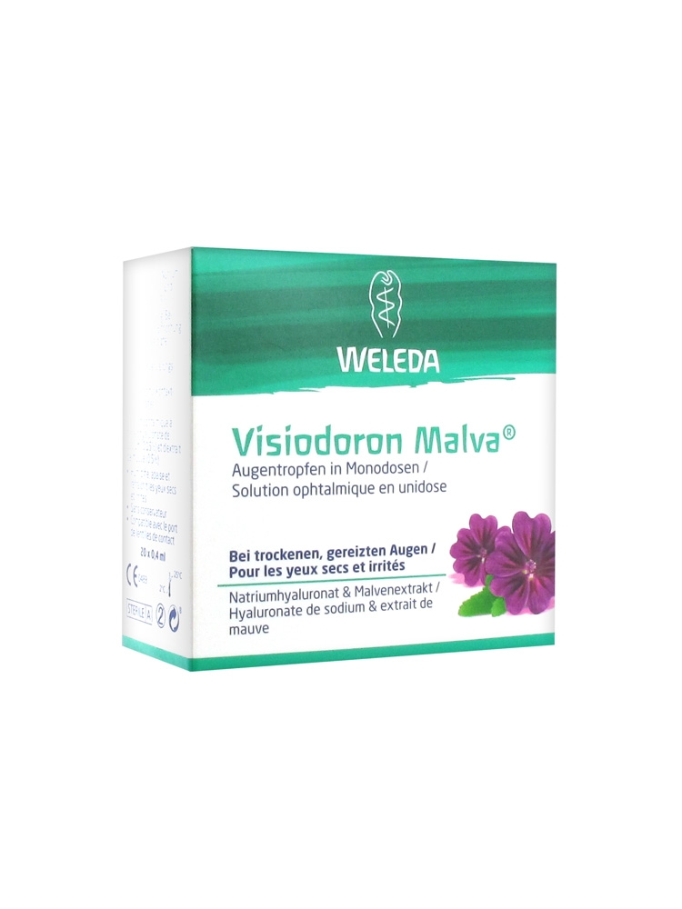 Weleda Visiodoron Malva Solution Ophtalmique 20 Unidoses - Pharmacie Agnès Praden à Alès