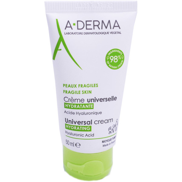 A-derma crème hydratante universelle 50ml - Pharmacie Agnès Praden à Alès