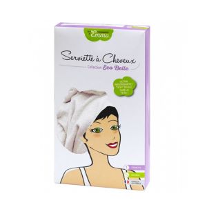 Les Tendances d'Emma Serviette à Cheveux - Bambou  - Pharmacie Agnès Praden à Alès