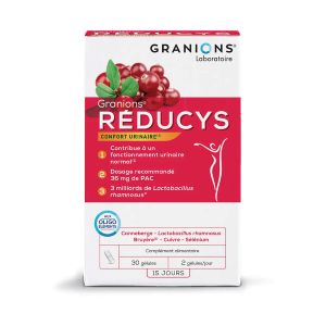 Laboratoire des Granions Reducys 30 Gélules - Pharmacie Agnès Praden à Alès