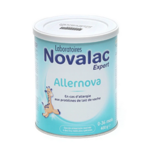 Novalac Allernova Lait 0 -36 mois 400g - Pharmacie Agnès Praden à Alès