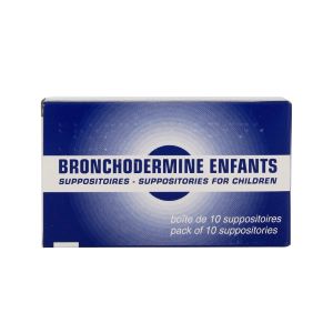 Serp Bronchodermine Enfants 10 Suppositoires  - Pharmacie Agnès Praden à Alès