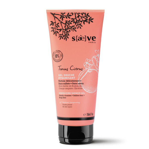 Saeve tonus citrus  gel douche dynamisant 200ml - Pharmacie Agnès Praden à Alès