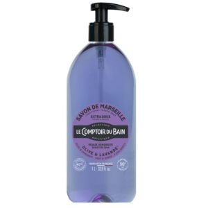 Le Comptoir du Bain Savon De Marseille 1 Litre Olive Lavande - Pharmacie Agnès Praden à Alès