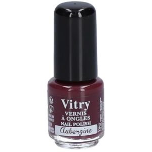 Vitry Mini Vernis Aubergine 4ml - Pharmacie Agnès Praden à Alès