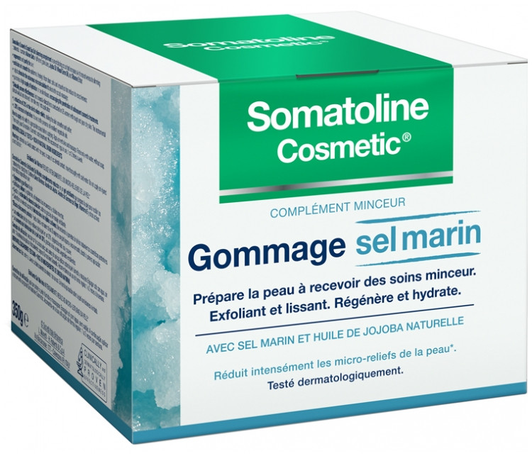 Somatoline Cosmetic Gommage Sel Marin 350 g - Pharmacie Agnès Praden à Alès