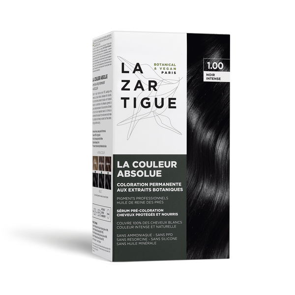 Lazartigue Couleur absolue Noir intense 1.00 - Pharmacie Agnès Praden à Alès