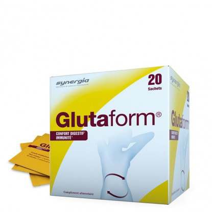 Synergia Glutaform - 20 sachets - Pharmacie Agnès Praden à Alès
