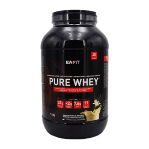 Ea Fit Pure Whey Vanille Intense 1,8Kg - Pharmacie Agnès Praden à Alès