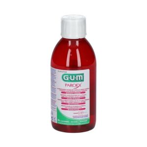 Gum Paroex bain de bouche 0,12% 300ml - Pharmacie Agnès Praden à Alès