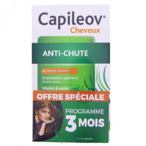 Nutreov Capileov Cheveux Antichute 3x30 Gélules - Pharmacie Agnès Praden à Alès