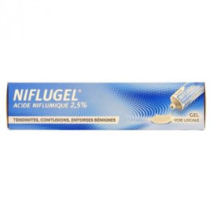 Upsa Niflugel Acide Niflumique 2,5% 60g - Pharmacie Agnès Praden à Alès