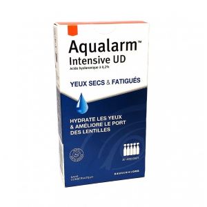 Bausch & Lomb Aqualarm Intensive Ud acide Hyaluronique 0,2% 30 x 0,5 ml - Pharmacie Agnès Praden à Alès