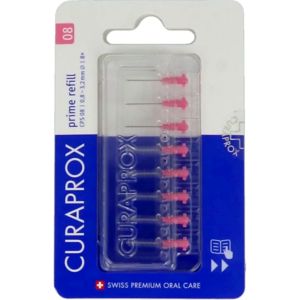 Curaprox  CPS - 08 Prime Recharge Brossettes x8 - Pharmacie Agnès Praden à Alès