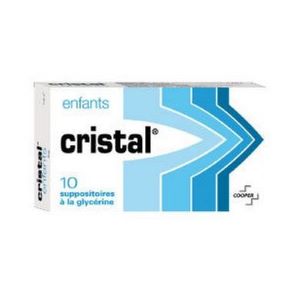 Cooper Cristal Enfants 10 Suppositoires à La Glycérine - Pharmacie Agnès Praden à Alès