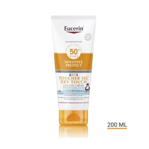 Eucerin Sun Sensitive Protect Kids  Gel-Crème Toucher Sec SPF 50+ 200ml - Pharmacie Agnès Praden à Alès