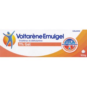 Gsk Voltarène Emulgel 1% Gel Tube 100 g - Pharmacie Agnès Praden à Alès