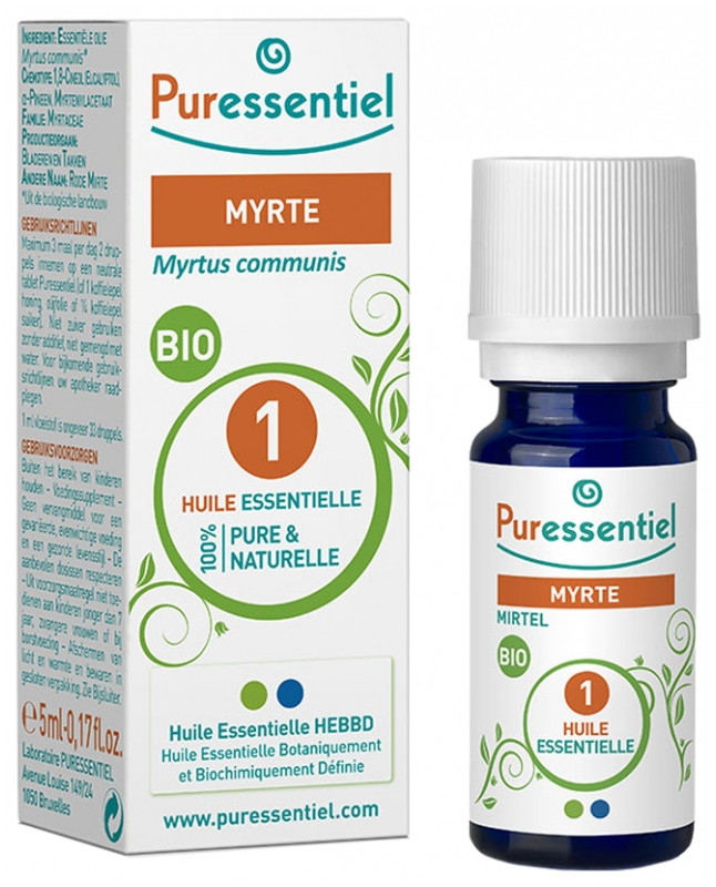 Puressentiel Huile Essentielle Myrte Bio 5 ml - Pharmacie Agnès Praden à Alès