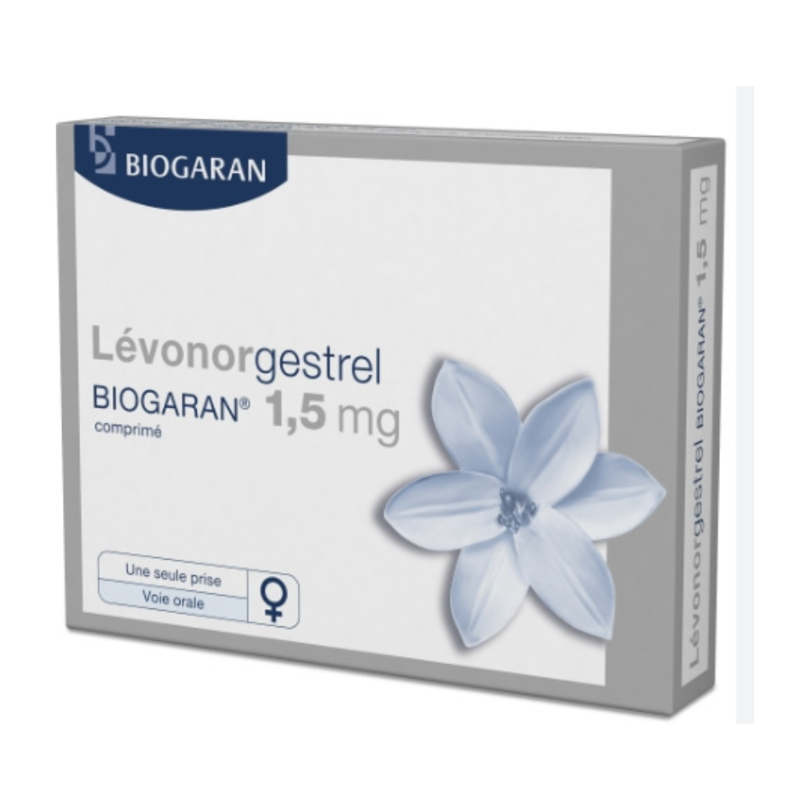 LEVONORGESTREL 1,5MG BIOGARAN CPR1 - Pharmacie Agnès Praden à Alès