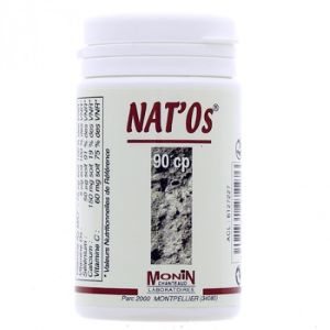 Monin Chanteaud Nat'Os 90 Comprimés - Complément Alimentaire Croissance et Reminéralisation des Os - Pharmacie Agnès Praden à Alès