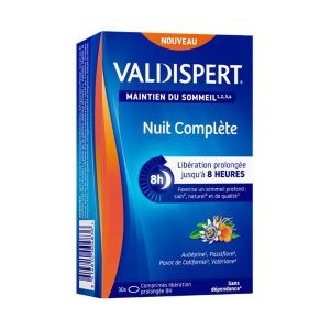 Valdispert Nuit Complète 30 Comprimés - Pharmacie Agnès Praden à Alès