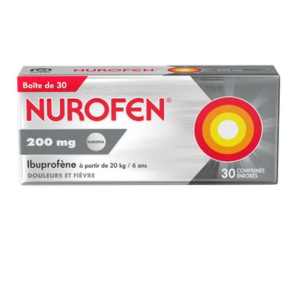 Nurofen 200 mg 30 comprimés - Pharmacie Agnès Praden à Alès