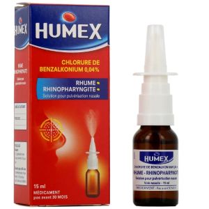Urgo Humex Rhume Solution Nasale 15 ml - Pharmacie Agnès Praden à Alès