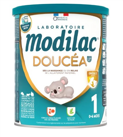 Modilac Doucéa Lf+ 1 Lait 0 - 6 mois 820g - Pharmacie Agnès Praden à Alès