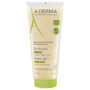 A-Derma Gel Douche Surgras 200 ml - Pharmacie Agnès Praden à Alès