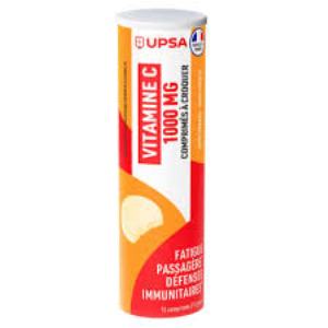 Upsa Vitalité Vitamine C 1000mg Comprimés à Croquer - 15 Comprimés - Pharmacie Agnès Praden à Alès