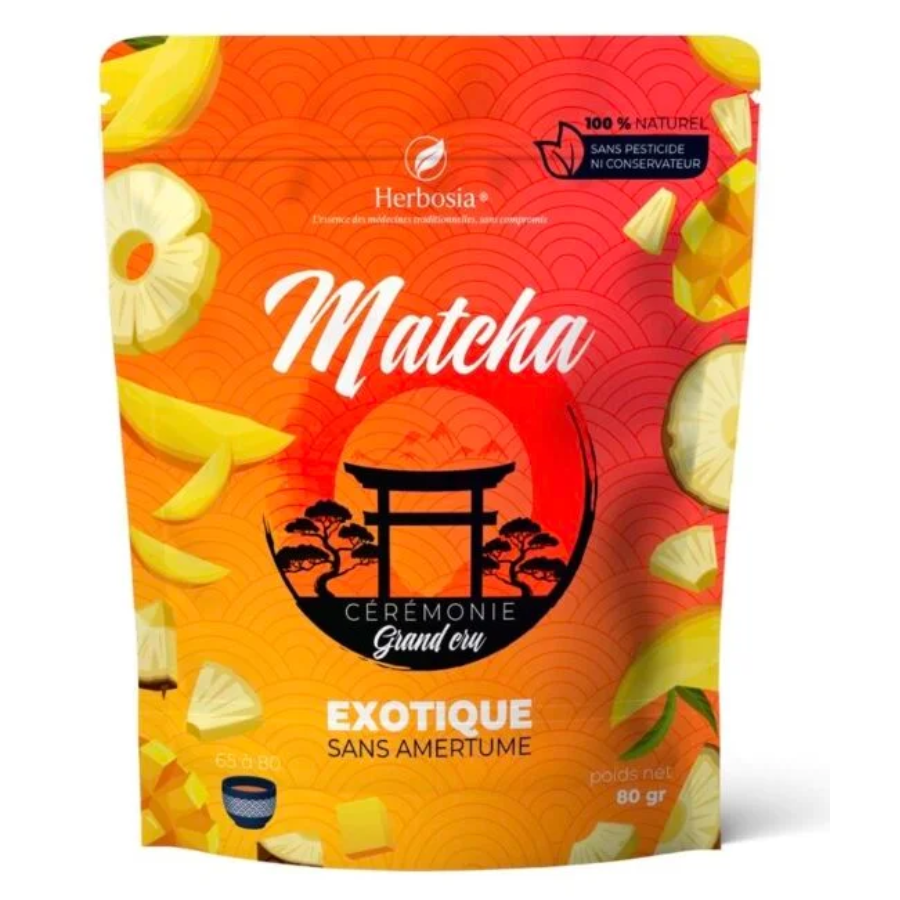 Herbosia Matcha Exotique 80g - Pharmacie Agnès Praden à Alès